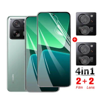 4IN1 Hydrogel Film for Xiaomi 13T 13 12T 12 11T 10T 10 9T 9 8 Lite Pro Camera Lens Screen Protector for Xiaomi 13 12S 11 Ultra
