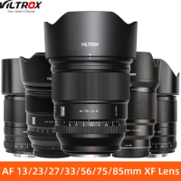 Viltrox 13mm 23mm 33mm 56mm F1.4 27mm 75mm F1.2 85mm F1.8 II Auto Focus Ultra Wide Angle Lens for Fuji XF Mount X-T4 Camera lens