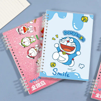 Vở ThếPSổ Tay XoắN ỐC HoạT HìNh Doraemon, KíCh ThướC A5, Sổ Tay Lá RờI Có Thể TháO RờI ThíCh HợP Cho