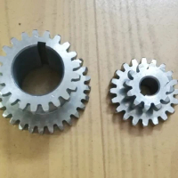2pcs/set Teeth T29xT21 / T20xT12 Dual Dears Metal Lathe Gears double gears for lathe machine