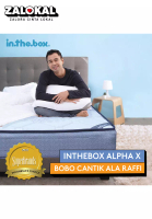 in.the.box INTHEBOX ALPHA X - Kasur Springbed - FREE Bantal - Ukuran kasur 180x200