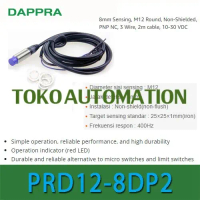 PRD12-8DP2 M12 8mm PNP NC Inductive Proximity Sensor OF22