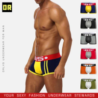 1pc Men Boxer Shorts Panties Cotton Underwear Kits Sexy Briefs Breathable Soft Fashion Sports Underpants Man Lingerie Gifts