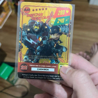 Kartu Boboiboy Choki-Choki Monsta Galaxy Card Hologram AR SATUAN Baru dan Aman untuk Koleksi