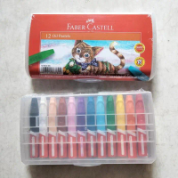 Termurah Crayon Faber-Castell 12 Warna/ Oil Pastel 12 Colour Faber-Castell