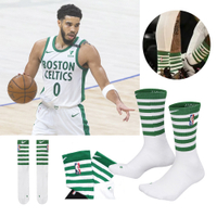 Nike 長襪 Elite City Edition 波士頓 賽爾提克 NBA 75週年 白 綠 加厚 籃球襪 DA4952-100