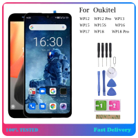 Paparan LCD, 100% Diuji, Untuk Oukitel WP12 Pro, WP13, WP15, WP15S, WP16, WP17, WP18, WP18 Pro, Papa