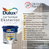 CAT TEMBOK DULUX - SANDSTONE 46137M - PAIL WEATHERSHIELD POWERFLEXX