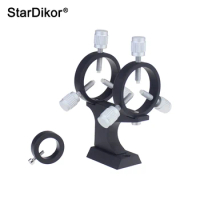 StarDikor Adjustable Laser Pointer Bracket Finder Scope Bracket with 1/4 Standard Hole For Astronomical Telescope Pointer