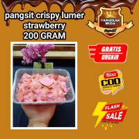 pangsit crispy lumer strawberry Food Snack Keripik Kripik  Cemilan