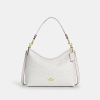 Coach 蔻馳 COACH 蔻馳 女士大號手提單肩斜挎包流浪包PVC配皮CV975IMXU5 1pc