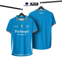 Jersey Fantasy NAPOLI Motif Keren Jahitan Rapi Bahan Dryfit Sport