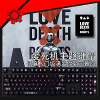 1 Set Love Death Robots Anime Backlit Keycaps For Logitech G610 G512 Razer BlackWidow Huntsman Corsair K70 K95 K100 Key Caps