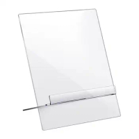 Acrylic Cookbook Stand Acrylic Book Holder Display Stand Desktop Book Holder Kitchen Counter Tablet Stand Artwork Holder