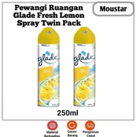 Pewangi Ruangan Glade Fresh Lemon 250Ml Spray Twin Pack