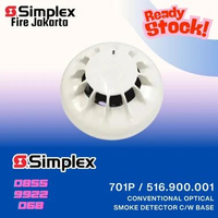 Simplex 701P Conventional Smoke Detector c/w Base