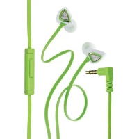 Genius HS-M250 抗噪耳道式手機專用耳機麥克風(綠)