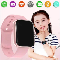 Children's Smart Digital Connected Watch with Call Reminder Heart Rate Monitoring for Boy Girl Kids Watch Smart Watch relojes