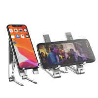 Adjustable Portable Bracket Stand for Mobile Phone Tablet Monitor Desk Holder for ZEUSLAP Portable Monitor and Smartphone iPad