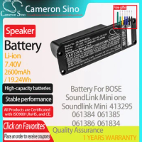 CameronSino Battery for BOSE Soundlink Mini SoundLink Mini one 413295 fits BOSE 061384 061385 061386 061834 Speaker Battery