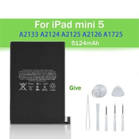 Replacement Battery For iPad mini 5 5124 mAh Tablet Bateria with Free Repair tool kit Free Shipping