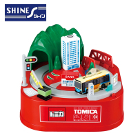日本正版 TOMICA 公車存錢筒 存錢筒 儲金箱 小費箱 玩具車 多美小汽車 SHINE - 371140
