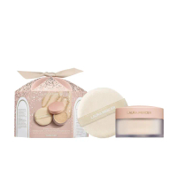 【LAURA MERCIER 蘿拉蜜思】煥顏柔霧透明蜜粉禮盒組(柔霧冠軍蜜粉20g+天鵝絨粉撲/送禮)