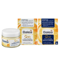 Germany Balea Q10 Anti-wrinkle Day Cream+Night Cream VitaminE Cream Reduce wrinkles fine lines SkinCare regeneration cream Vegan