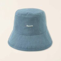 【Roots】Roots配件-舒適生活系列 雙面漁夫帽(淺藍)