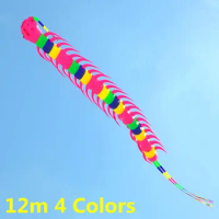 free shipping 12m large Centipede kite pendant flying windsock kite tails outdoor toys nylon kites for adults kites factory koi