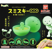 全套5款【日本正版】Smiski 不可思議的夜光精靈 造型戒指 扭蛋 轉蛋 造型扭蛋 環保扭蛋 夜光精靈 BANDAI 萬代 - 797678