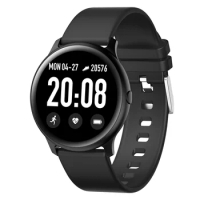 Kw19 Men Smartwatch Waterproof Wearable Device Heart Rate Monitor Color Display Sports Women Smart Watch for Ios Samsung Pk