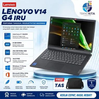 Baru Lenovo IP V14 G4 IRU | Core i7-13620H | RAM 8GB | SSD 256GB NVMe | Layar 14 Inch FHD | Win 11 |