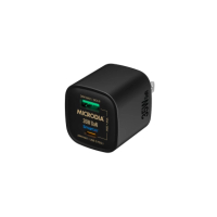 MICRODIA SMARTCube™ Nano 35W USB-C 2輸出 GaN 充電器 黑色 美國規格 / 日本規格 / 中國規格