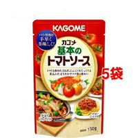 KAGOME可果美 基本的番茄醬料(150g * 5包)[KAGOME]日本必買 | 日本樂天熱銷