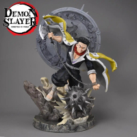 Demon Slayer: Kimetsu no Yaiba Gyomei Himejima Stone Pillar Battle Vers. LED Light 41cm Action Figur