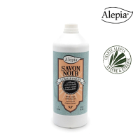 【Alepia】法國雅麗 天然家用全效黑皂液(1L/橄欖油提煉/多功能清潔)