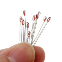 Thermistor, 10pcs, 100K ohm NTC 3950 1%, 1.8mm, Suhu, Pencetak 3D, Pemancar Haba