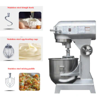 Stand Mixer Stainless Steel Bowl Kitchen Food Mixer Cream Egg Mixer Cake Dough Mixer Bread Mixer