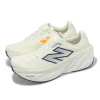 【NEW BALANCE】慢跑鞋 More V5 2E 男鞋 寬楦 米黃 黑 厚底 緩衝 輕量 運動鞋 NB(MMORCF5-2E)