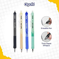 Pulpen AGATIS Prime Rewrite Hapus Dapat Dihapus 0.5 mm Tinta Hitam