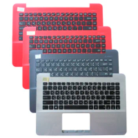 New US/Traditional Chinese/Thai Red/Black/Silver C Cover with Keyboard for Asus X455L K455 A455 R455 DX882L W419L Y483C F455