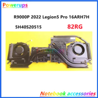 New Original Laptop/Notebook CPU/GPU Cooling Radiator Heatsink&amp;Fan For Lenovo R9000P 2022 Legion 5 Pro 16ARH7H 82RG 5H40S20515