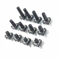 Gói 5 Nút nhấn 4 chân 6x6x4.3mm 6x6 6*6 6x6x5mm Phím bấm 4 chân nhấn nhả các độ cao 4.3mm 5mm 6mm 8m