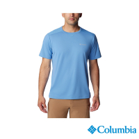 Columbia哥倫比亞 男款- Black Mesa涼感快排短袖上衣-藍色 UAO14400BL/IS