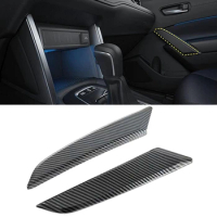 For Toyota Corolla CROSS 2019-2021 Car Inner Door Armrest Cover Trim Door Handle Cover Carbon Fiber Accessories