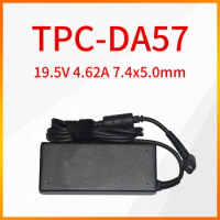 Original TPC-DA57 TPC-CA57 TPC-LA57 19.5V 4.62A 7.4x5.0mm Power Adapter For HP 19.5V4.62A Notebook 848054-003 Charger