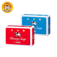 【COW STYLE牛乳石鹼】牛乳香皂-(紅盒玫瑰保濕/藍盒茉莉清爽)