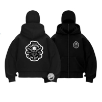 Lazarus Balaclava Hoodie Zipper Gangshter San Diego M-XL