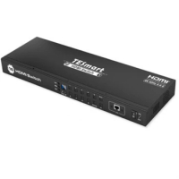 16 Port 4K60Hz HDMI Switch support IP, RS232 Commands